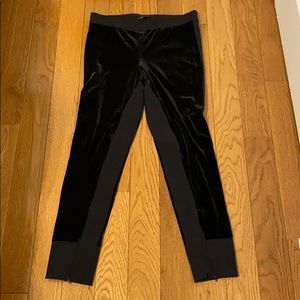 Zara Velvet Tuxedo Pants